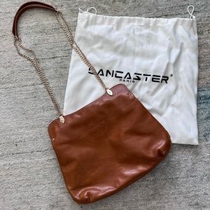 **Authentic** Lancaster leather purse with wallet inside